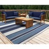 Liora Manne Sorrento Stripes Indoor/Outdoor Rug.. - 2 of 4