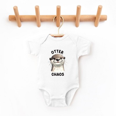 The Juniper Shop Otter Chaos Baby Bodysuit