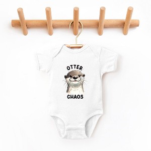 The Juniper Shop Otter Chaos Baby Bodysuit - 1 of 2