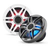 Fusion MS-RA60 Source Unit w/ Clarion CMSP-651RGB-SWG Premium 6.5-inch Coaxial Marine Speakers with built-in RGB illumination ( Includes White & Gr... - 2 of 4