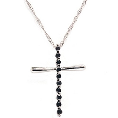 all black necklace