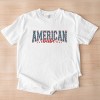 Simply Sage Market American Babe Varsity Garment Dyed Tee - 3 of 4