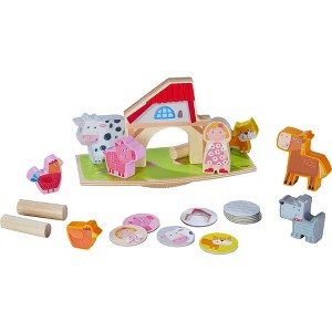HABA Animal Balancing Act Wobbly Stacking Dexterity Game for Ages 2+ (Made in Germany) - 1 of 4
