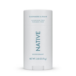 Native Deodorant for Women & Men - Cashmere & Rain - Aluminum Free - 2.65oz - 1 of 4
