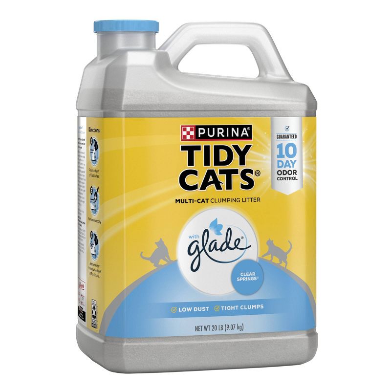 Purina Tidy Cats with Glade Tough Odor Solutions Multiple Cats Clumping Litter, 5 of 9