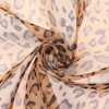 INSPIRE CHIC Women's Leopard Printed Chiffon Square/Long Lightweight Soft Sheer Neck Scarves 1Pc - 4 of 4
