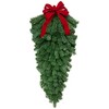 Northlight Colorado Spruce Artificial Christmas Teardrop Swag - 54" - Unlit - image 3 of 4