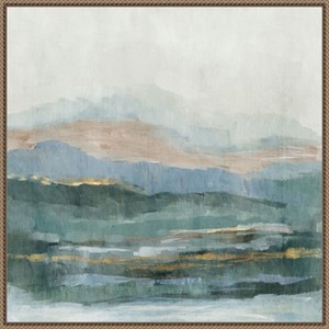 Amanti Art Seaside Summits by Jacob q Framed Canvas Wall Art - 1 of 4