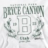 Men's Bryce Canyon National Park Prickly Pear Wreath Crewneck Sweatshirt - 2 of 4