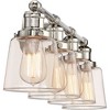 Quoizel Lighting Union 4 - Light Vanity in  Polished Nickel - 3 of 4