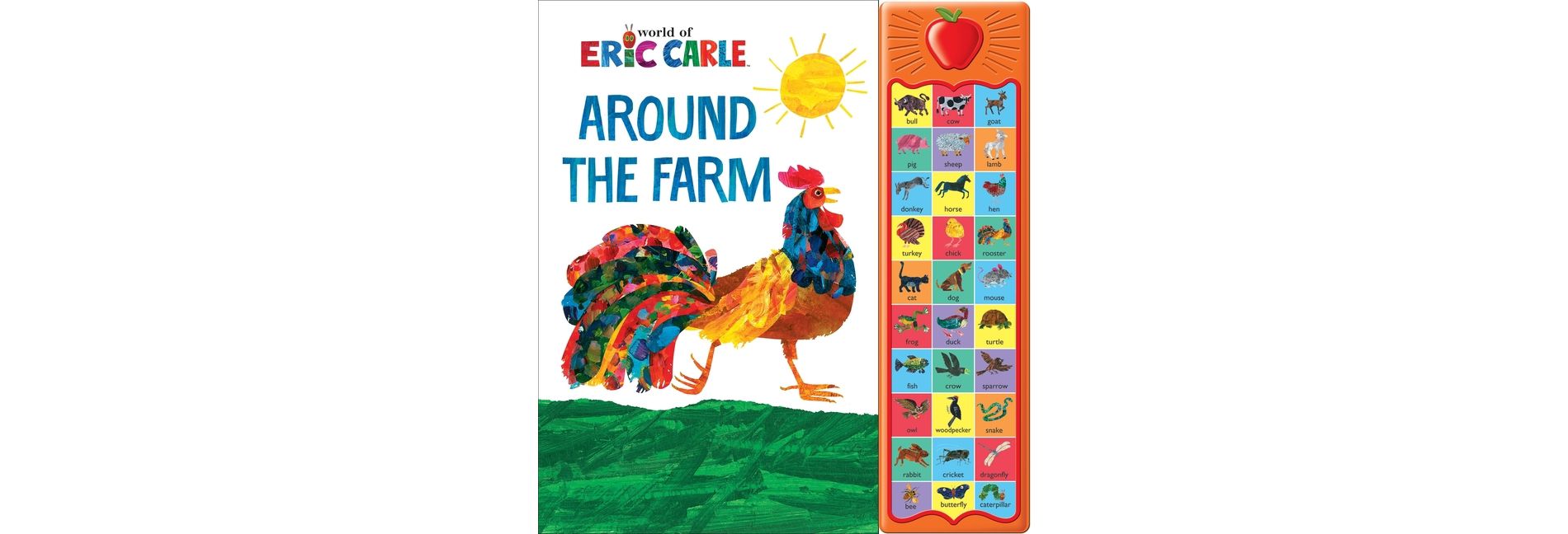 World of Eric Carle Around the Farm 30 Animal Sound (Hardcover)
