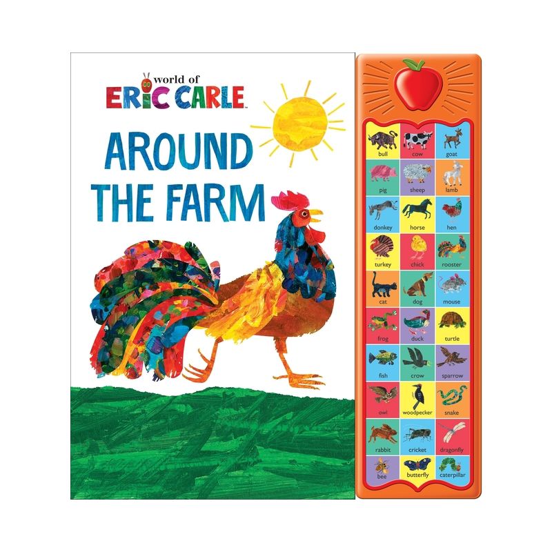 World of Eric Carle Around the Farm 30 Animal Sound (Hardcover), 1 of 5