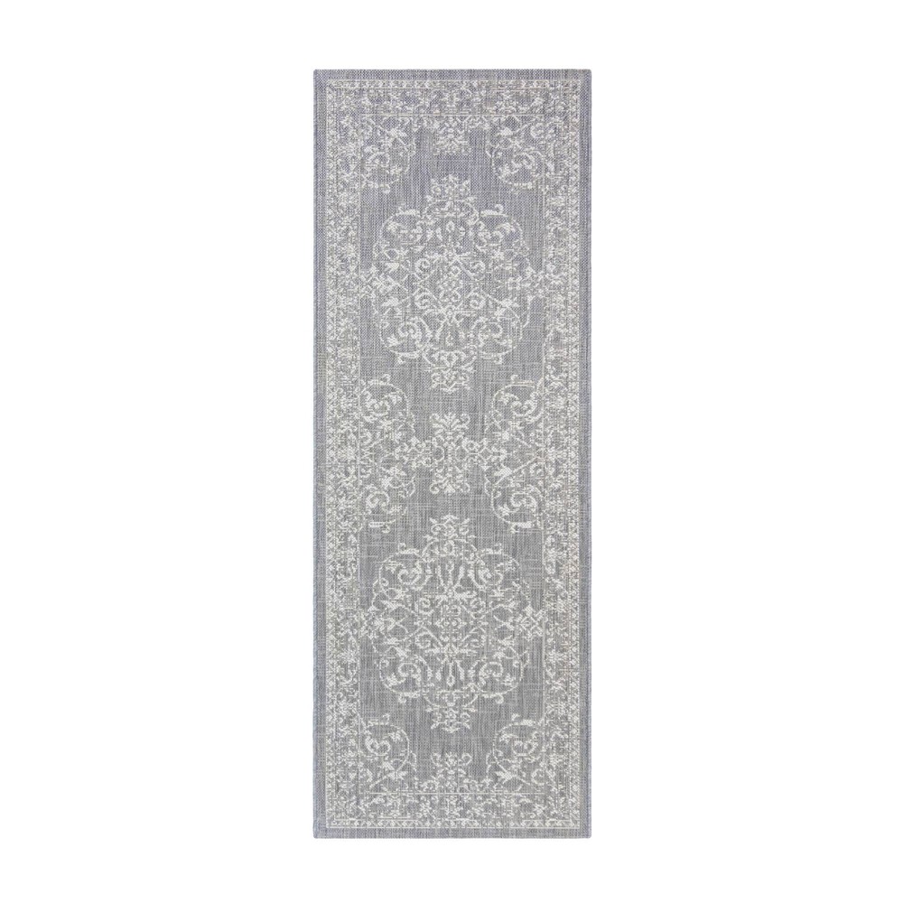  x 6' Paseo Ryoan Outdoor Rug Gray/Cream