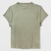 Women's Slim Fit Short Sleeve Mock Turtleneck T-Shirt - Wild Fable™ - 4 of 4