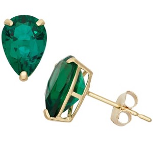 Designs By Gioelli 10K Gold Gemstone Stud Earrings - 1 of 2