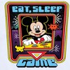 Boys' - Disney - Eat, Sleep, Game Short Sleeve Graphic T-Shirt - 2 of 4