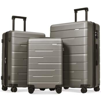 Atlantic® 2 Pc Luggage Set - Carry-on & Convertible Medium To Large Checked  Exp Hardside Spinners : Target