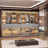Besiost Closet Storage System with Adjustable Shoes Shelves, Closet Organizer with Drawer - 4 of 4