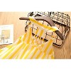 MyKids-Usa Baby Girl Striped Pattern Lace Design Sleeveless Dress - 4 of 4
