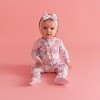 Infant Sweeties Footie Ruffled Zippered One Piece - Posh Peanut - 3 of 3