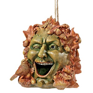 Design Toscano Laughing Greenman Birdhouse Statue - 1 of 3