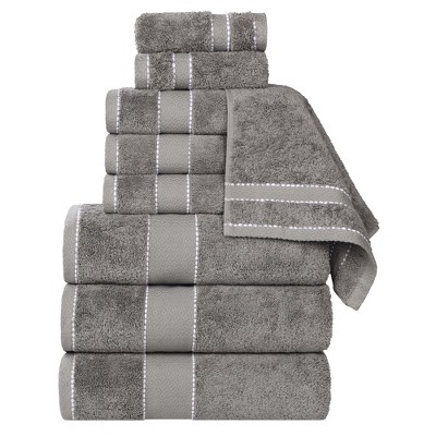 Cotton Heavyweight Ultra-Plush Luxury Towel Set by Blue Nile Mills