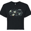 Women's - Star Wars - The Mandalorian Grogu Star Wars Cropped Graphic T-Shirt - 2 of 4