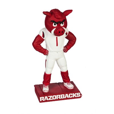 University of Arkansas Red and White Polyresin Mascot Statue