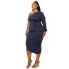 L I V D Women's Gaia Asymmetrical Bodycon Dress - 2 of 3