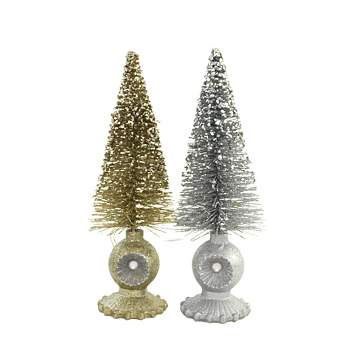 Christmas Sparkly Vintage-Looking Tree One Hundred 80 Degree  -  Decorative Figurines
