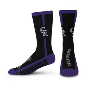 MLB Colorado Rockies Adult Crew Socks - 1 of 3