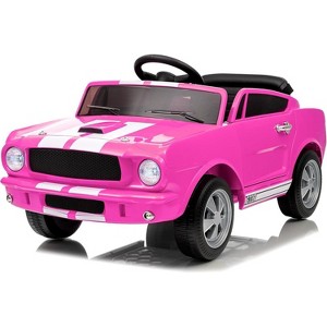 12V Ride on Licensed Shelby GT350, Battery Powered Ride on Toys for Toddlers with Remote Control, Ford Kids Electric Vehicle - 1 of 4