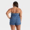 Women's Halter Denim Romper - Universal Thread™ - 2 of 3