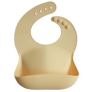 Mushie Silicone Baby Bib - 1 of 4