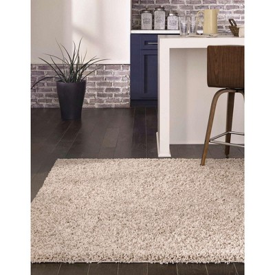 Luxurious Reversible Blue Shag Rug 9' x 12' - Stain-Resistant and Washable