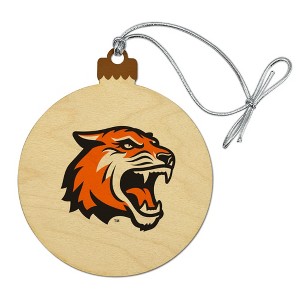 Rochester Institute of Technology Primary Logo Wood Christmas Tree Holiday Ornament - 1 of 4