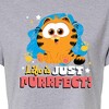 Women's - Garfield - Life Is Just Purrfect Cropped Graphic T-Shirt - 2 of 4