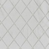 Faux Silk Embroidered Window Valance Grey 50x18" - 3 of 4