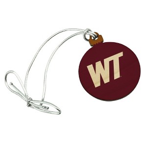 West Texas A&M Primary Logo Mini Small Tiny Wood Christmas Tree Holiday Ornament - 1 of 4