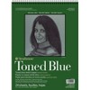 Strathmore 400 Series Sketch Pad, Recycled, Toned Blue, Top Wire Binding, 24 Sheet, 11x14 inch, Pack of 2 - 2 of 4