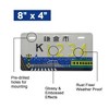 MaseiKar Kamakura City Rare Collectible Japanese License Plate Set - Retro Car Accessories - 3 of 4