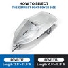 Universal Boat Cover for Inflatable Boats with Waterproof Protection, Durable Fabric, and UV Resistance - 3 of 3