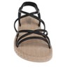 Fifth & Luxe Cute Strappy Sandals For Women - Comfortable Beach Sandals For Women, Casual and Dressy Flats with Braided Outsole - 4 of 4