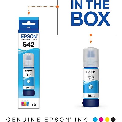 Condition photo showing As Is for epson t542 ink refill kit t542220s