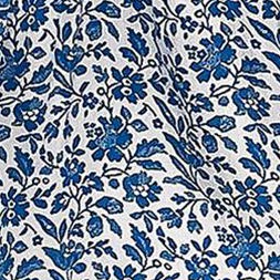 blue and white