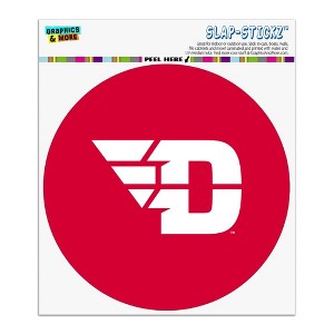 University of Dayton Flyers Logo Automotive Car Window Locker Circle Bumper Sticker - 1 of 4