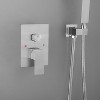 PAGED Shower Heads Modern Shower Faucet Set with Hand Shower, 16 Inch Shower Head and Tub Spout for Bathroom - 3 of 4