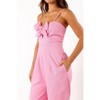 Petal and Pup Christina Linen Jumpsuit - Pink XL - 2 of 4