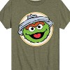 Boys' - Sesame Street - Oscar Badge Short Sleeve Graphic T-Shirt - 2 of 4