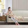 NicBex 60x70 Inch Oversized Faux Fur Throw Fuzzy Cozy Luxury Blanket for Bed Chair Couch - 4 of 4
